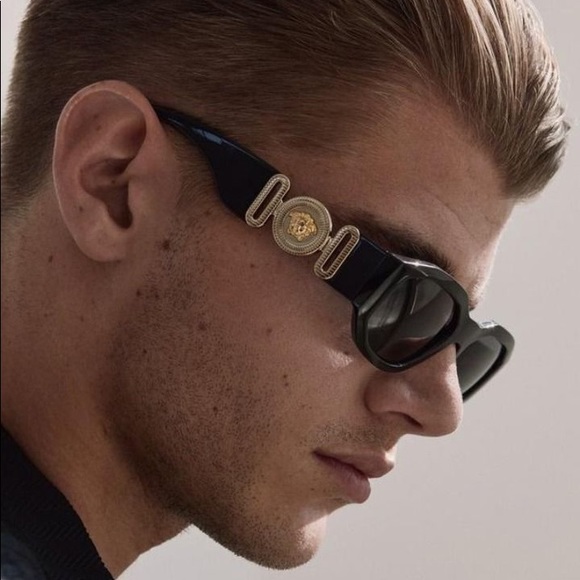 VERSACE ブラック サングラス MOD.4361 Versace Sunglasses VE-4361 GB1/87
